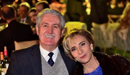  Mario Leal y Patricia de la Rosa.