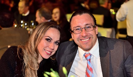  Marcela Guevara y David García.