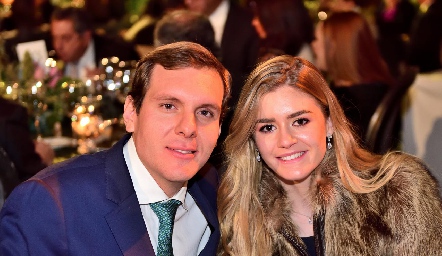  José Leal y María Fernanda Moreno.