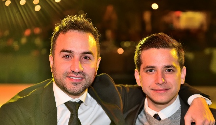  Yebraham Garay y Mauricio Rodríguez.
