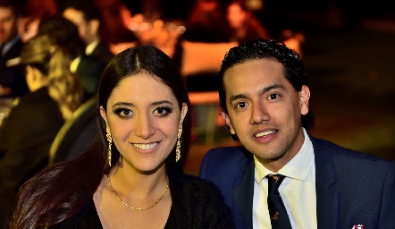  María José Alonso y Aldo González.