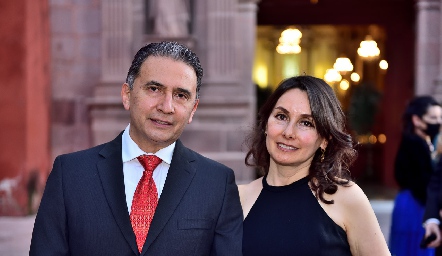  José Luis Alvarado y Jessie Torres.