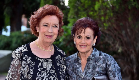  Rosy Gallegos y Alicia Villalba.