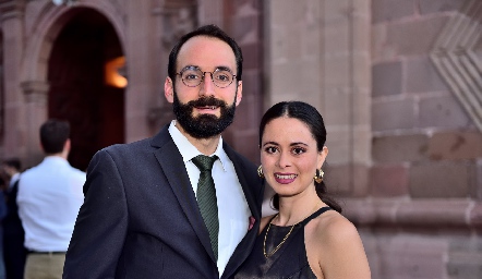  Francisco Boelsterly y Gaby Álvarez.