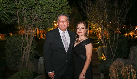  Víctor Zepeda y Kathy Echavarría.