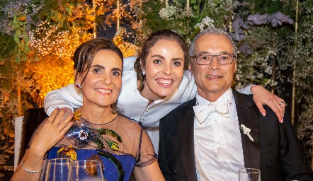  Tere Raymond, Tere Ledezma y Alfonso Ledezma.