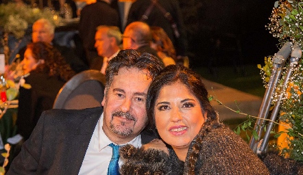  Manuel Santiago y Lilia Uribe.