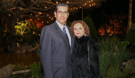  Carlos Madrigal y Gaby González.