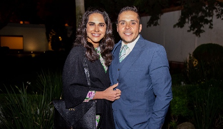  Claudia Estrada y Enrique Gaviño.