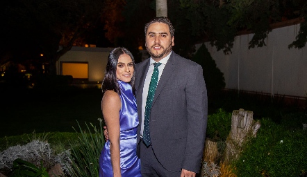  Ana Sofía Hernández y Héctor Parra.
