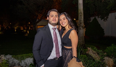  Alejandro Sánchez y Montse López.
