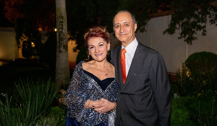  Adriana Beltrán y José Ramón Salas.
