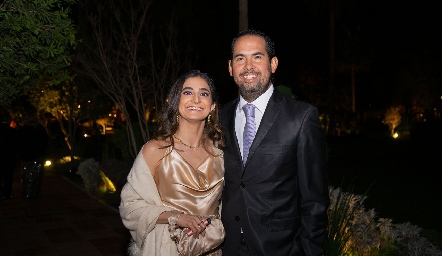  Samira Romo y Rafael Araiza.
