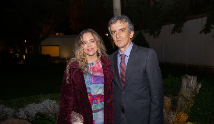  Gabriela Serment y Fernando del Pozo.
