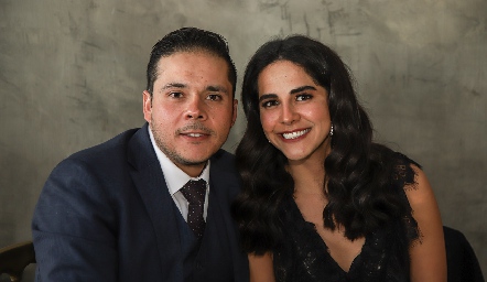  Enrique Gaviño y Claudia Estrada.