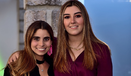  Rocío de la Vega y Ana Gaby Motilla.