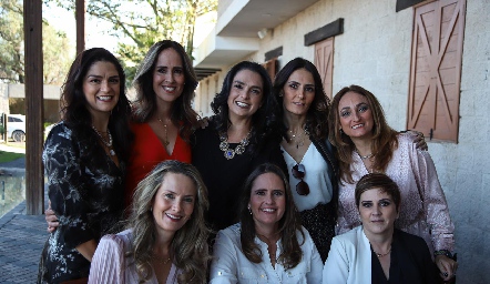  Daniela Gutiérrez, Adriana Pedroza, Maricel Gutiérrez, Claudia Artolózaga, Adriana Ocaña, Karina Vita, Marcela Payán y Claudia Hinojosa.