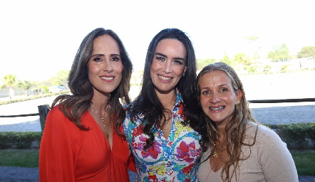  Adriana Pedroza, Alma Villalpando y Aurora Irigoyen.