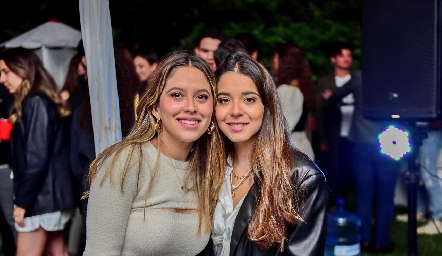  Andrea Chávez y Luisa Rocha.