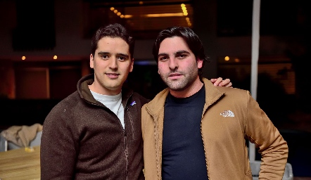  Alejandro Hinojosa y Antonio Esper.