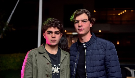  César Morales y Juan Carlos Hernández.