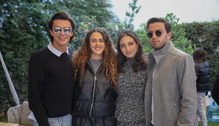  Jaime Ruiz, María Meade, Ana Martha Ocaña y Diego Zepeda.