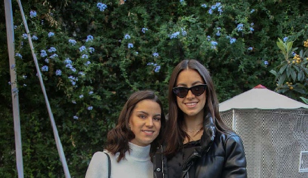  Paty Leos y Ximena Nieto.