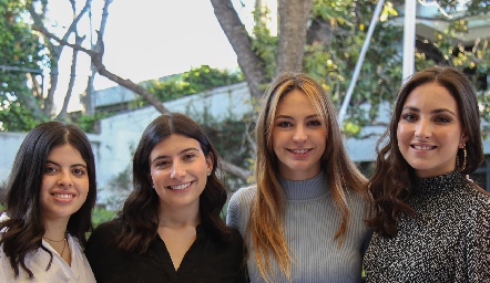  Pily Aguilar, Ana Paula García, Ale Alessi y Ana Martha Ocaña.