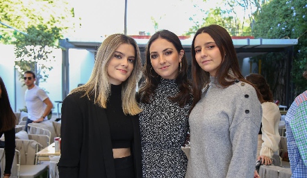  María Inés Macías, Ana Martha Ocaña y Cristina Nava.