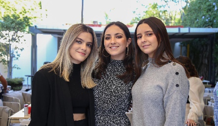  María Inés Macías, Ana Martha Ocaña y Cristina Nava.