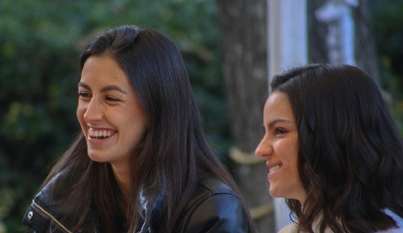  Natalia Gárate y Paty Leos.
