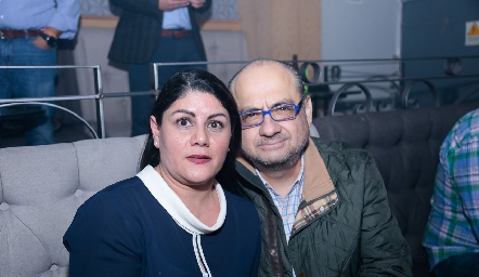  Ana González y Raúl Leiva.