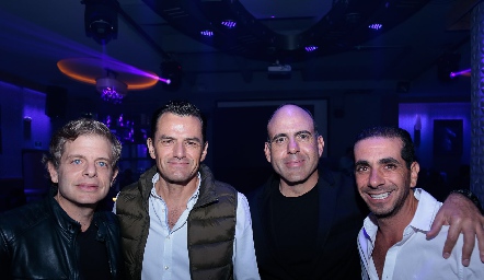  Juan Carlos Feres, Yapur Dahda, Félix Feres y Carlos Chevaile.