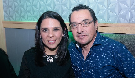  Marcela Reyna y Sergio Palomino.