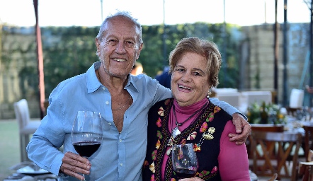  Javier Ramírez y Marcelle Coulon.