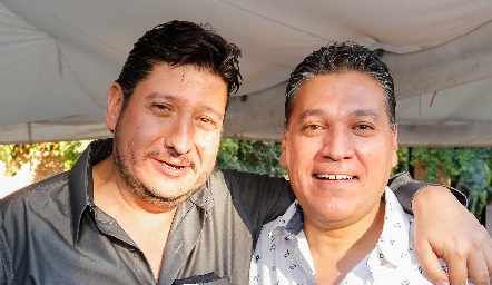  Leonardo Aldana y Mario Ponce.