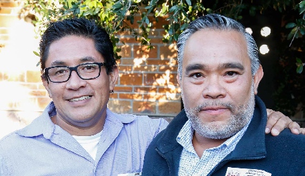  Jesús Regil y Leonardo Cárdenas.