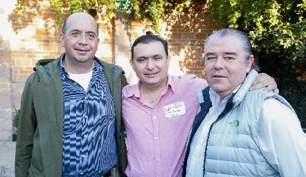  Jesus Ricardo Meade, Manuel Yudiche y Agustín Felix.
