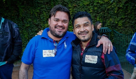  Enrique Amaral y Jesús Campos.