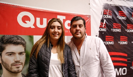  Ana Gaby Motilla y Héctor Gómez.