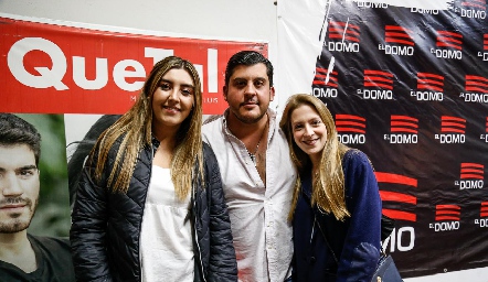  Ana Gaby Motilla, Héctor Gómez y Ale Álvarez.