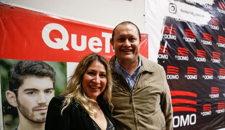  Edilberto Márquez y Ivette Aispuro.