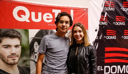  Diego González y Daniela O’farill.