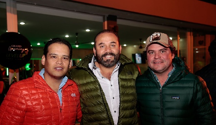  Oscar Romero, Ricardo Trujillo y Hugo Vidal.