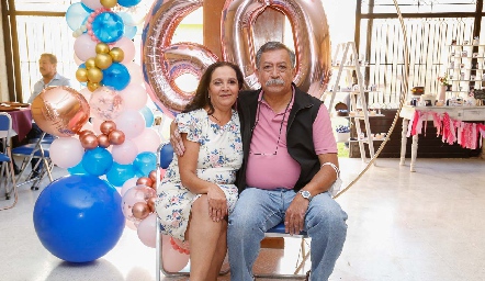  Cristina y su esposo.