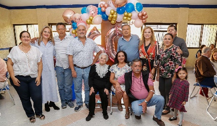  Cristina y su familia.