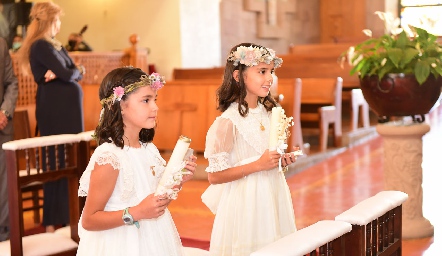  Xaviera y Carlota Lebrija.