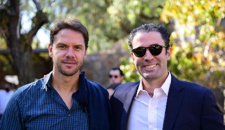 Carlos Gonzalez y Jaime Hirschfeld.