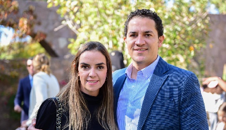Rocío Muriel y René Pierdant.
