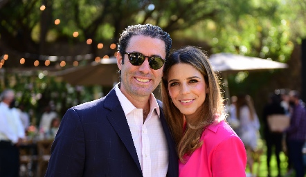 Jaime Hirschfeld y María Alejandra Silveti.